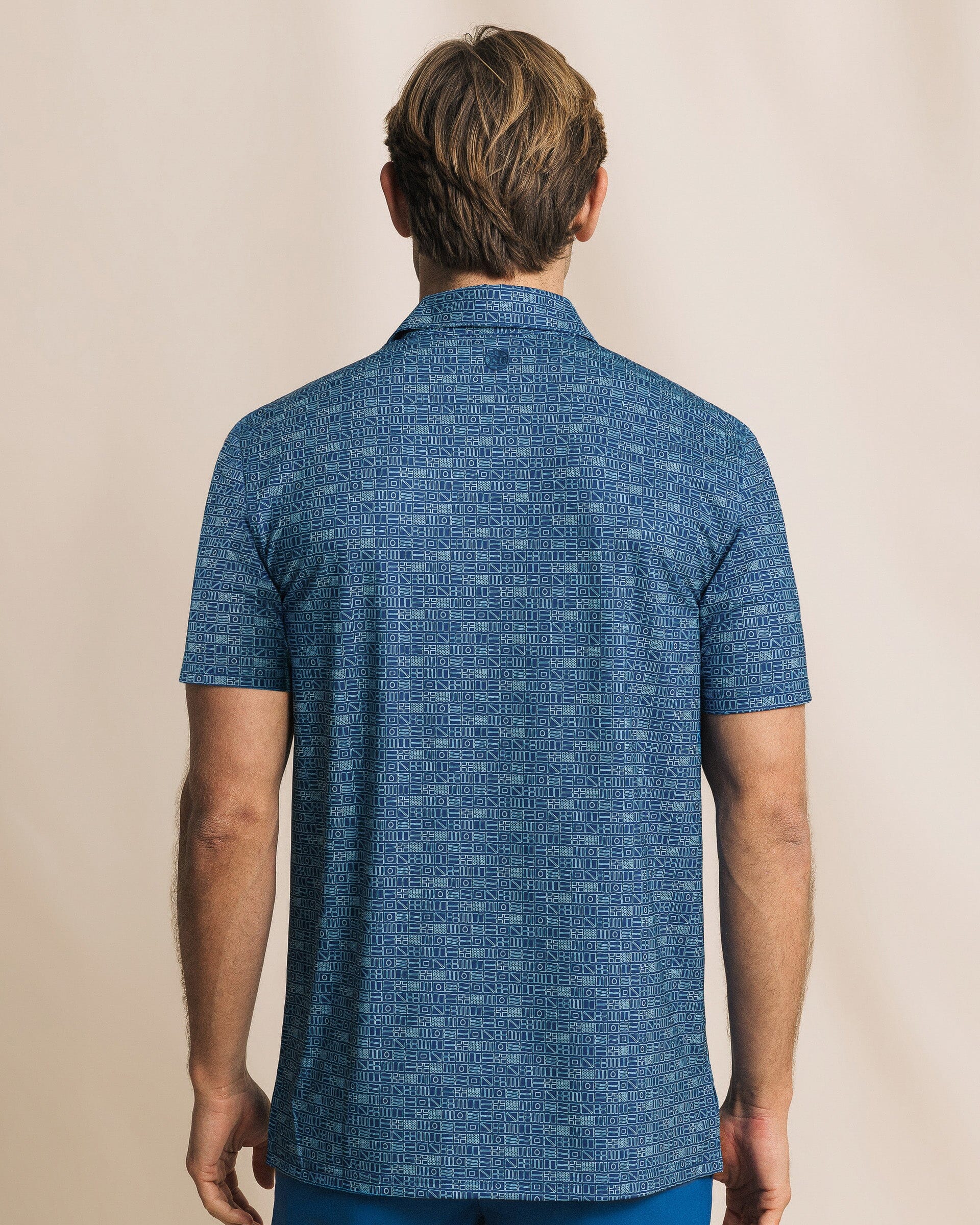 Driver ST Nautical Flag Printed Polo