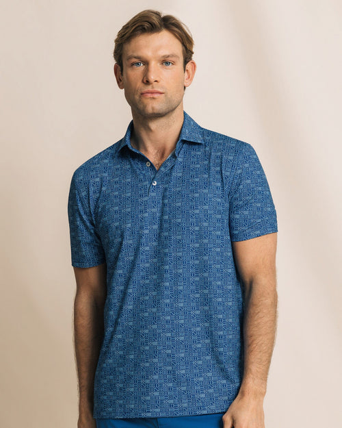 Driver ST Nautical Flag Printed Polo