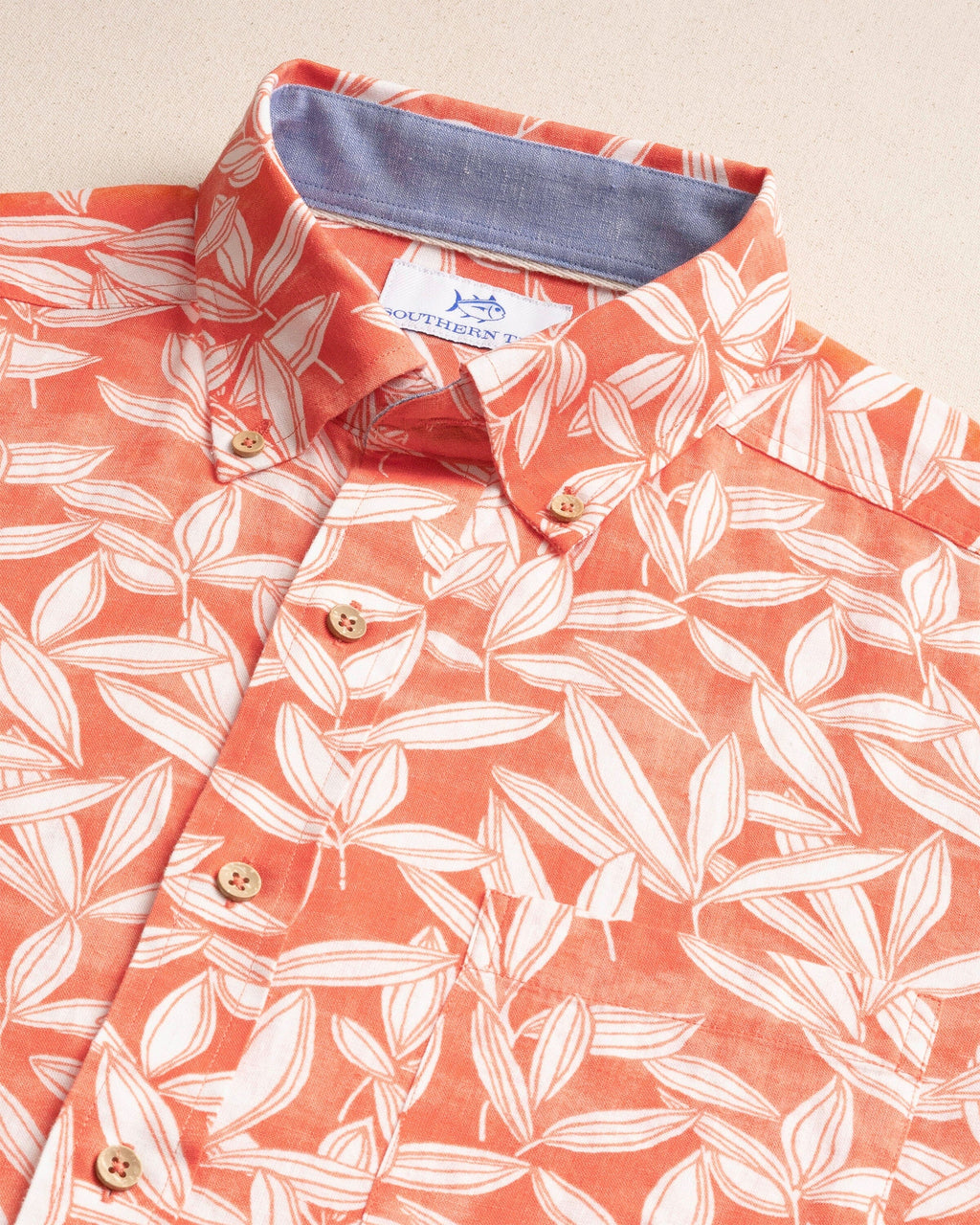 Kokomo Row Linen Rayon Short Sleeve Sport Shirt