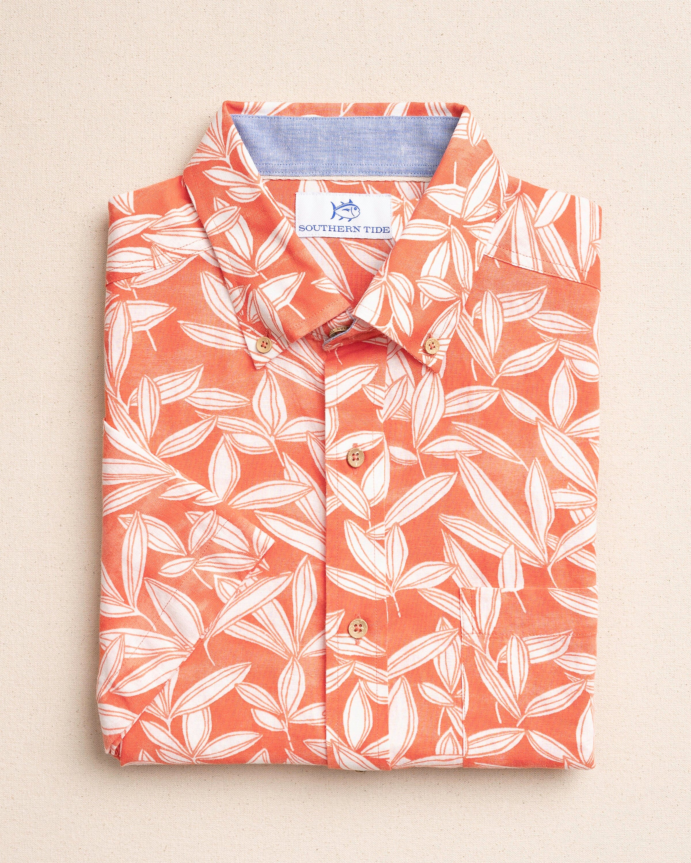 Kokomo Row Linen Rayon Short Sleeve Sport Shirt